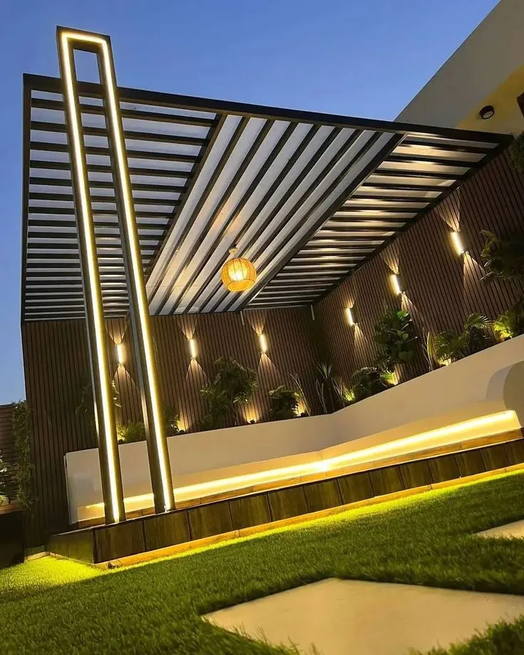 برجولات حدائق الرياض